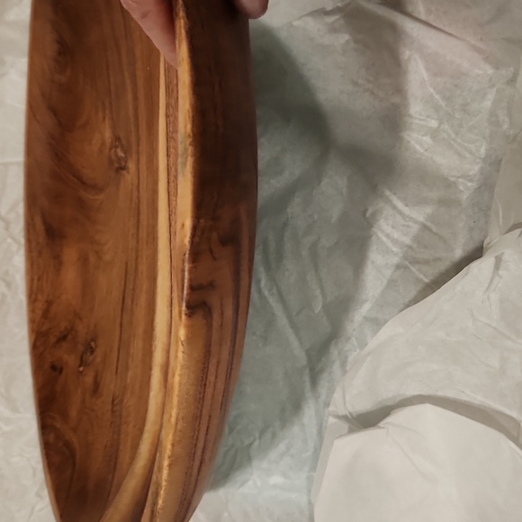 NWT Sembla Wooden Serving Platter/Bowl - Picture 4 of 9